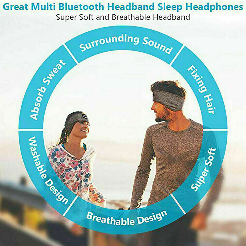 Wireless Bluetooth Sleep and Sport Headband 